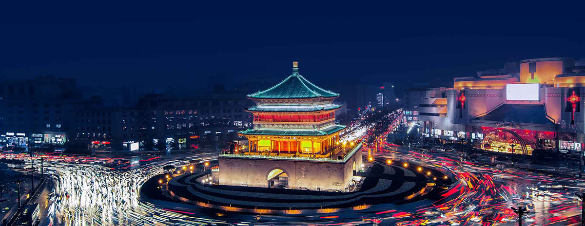 户外亮化照明设计背景